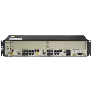 2RU шасси Huawei OLT GPON, 2 слота для установки интерфейсных модулей, DC