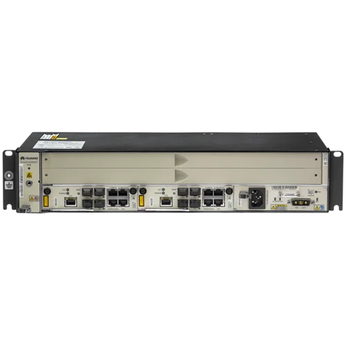 2RU шасси Huawei OLT GPON, 2 слота для установки интерфейсных модулей, DC