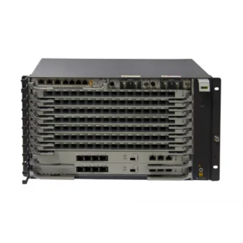 6RU шасси Huawei OLT GPON, 7 слотов для установки интерфейсных модулей, 4x10G порта