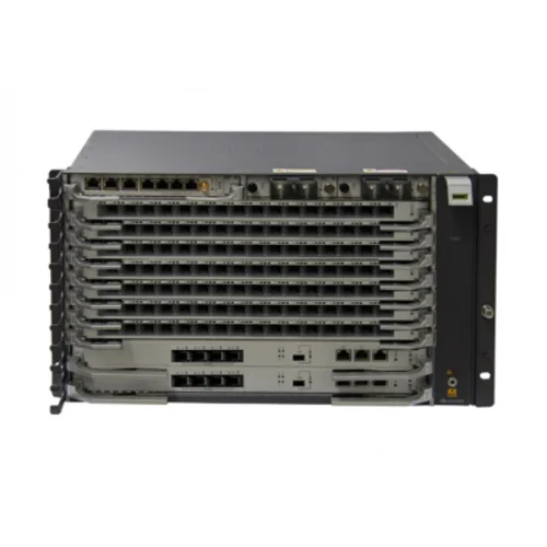 6RU шасси Huawei OLT GPON, 7 слотов для установки интерфейсных модулей, 4x10G порта