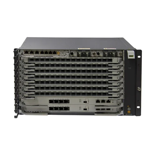 6RU шасси Huawei OLT GPON, 7 слотов для установки интерфейсных модулей, 4x10G порта