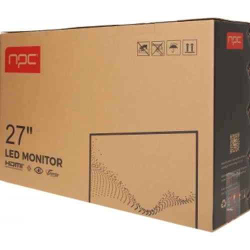 Монитор NPC 27" MD2707-K черный IPS LED 1ms 16:9 HDMI M/M матовая HAS Piv 250cd 178гр/178гр 1920x108