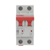 Выключатель автоматический модульный 2п C 25А 6кА MD63 YON MD63-2C25-6