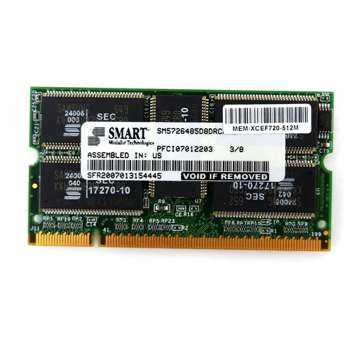 Модуль памяти Cisco MEM-XCEF720-512M
