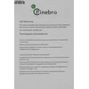 Монитор Pinebro 23.8" MF-2404AH(100) черный IPS LED 4ms 16:9 HDMI M/M матовая HAS Piv 300cd 178гр/17