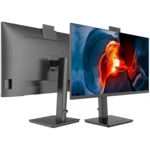 Монитор NPC 27" MF2712-B черный IPS LED 4ms 16:9 HDMI M/M Cam матовая HAS Piv 1000:1 300cd 178гр/178
