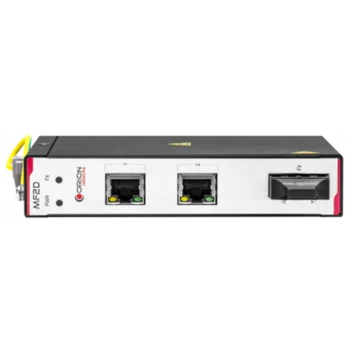 Неуправляемый индустриальный медиаконвертер 2 x 10/100-Base-T / 100Base-FX, 1310нм, 20Км, для DIN рейки