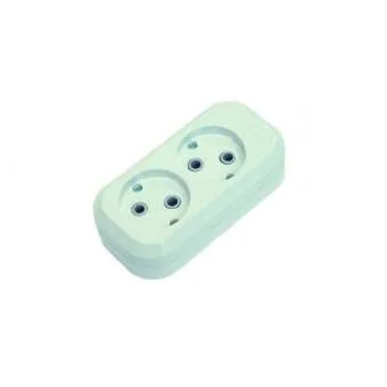 Колодка удлинителя 2-м без заземл. Makel MGP101