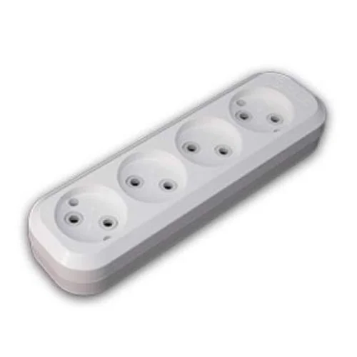 Колодка удлинителя 4-м без заземл. Makel MGP141