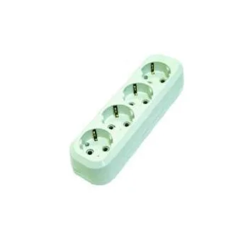 Колодка удлинителя 4-м с заземл. Makel MGP151