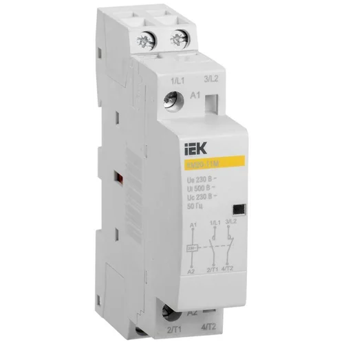 Контактор модульный КМ20-11М AC IEK MKK11-20-11
