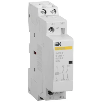 Контактор модульный КМ20-20М AC IEK MKK11-20-20