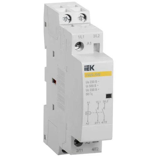 Контактор модульный КМ20-20М AC IEK MKK11-20-20