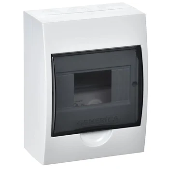 Бокс ЩРН-П-6 мод. навесной пластик IP41 GENERICA MKP12-N-06-41-G