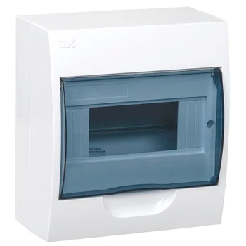 Корпус ЩРН-П-8 Krepta 3 IP41 навесной пластик. бел. IEK MKP12-N-08-40-20