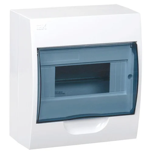 Корпус ЩРН-П-8 Krepta 3 IP41 навесной пластик. бел. IEK MKP12-N-08-40-20