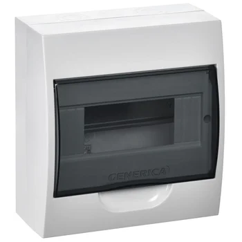 Бокс ЩРН-П-8 мод. навесной пластик IP41 GENERICA MKP12-N-08-41-G