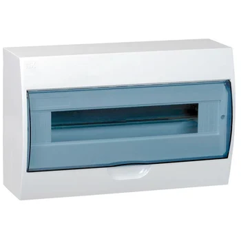 Корпус ЩРН-П-18 Krepta 3 IP41 навесной пластик. бел. IEK MKP12-N-18-40-10