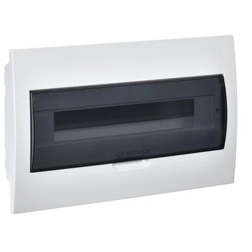 Бокс ЩРВ-П-18 мод. встраив. пластик IP41 GENERICA MKP12-V-18-41-G