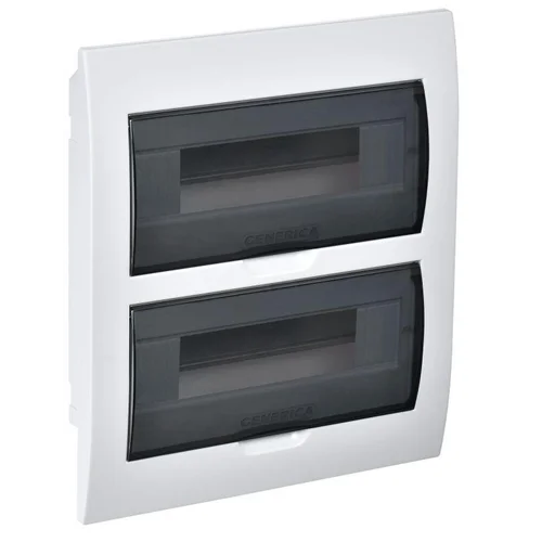 Бокс ЩРВ-П-24 мод. встраив. пластик IP41 GENERICA MKP12-V-24-41-G