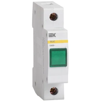 Лампа сигнальная ЛС-47 зел. IEK MLS10-230-K06