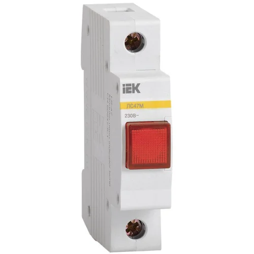 Лампа сигнальная ЛС-47М красн. IEK MLS20-230-K04