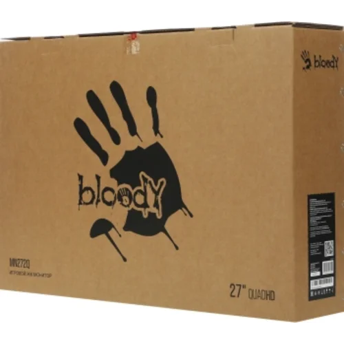 Монитор Bloody 27" MN272Q темно-серый IPS LED 1ms 16:9 HDMI M/M матовая HAS Piv 400cd 178гр/178гр 25