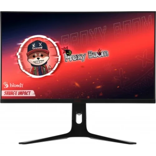 Монитор Bloody 27" MN272U черный IPS LED 1ms 16:9 HDMI M/M матовая HAS 400cd 178гр/178гр 3840x2160 1
