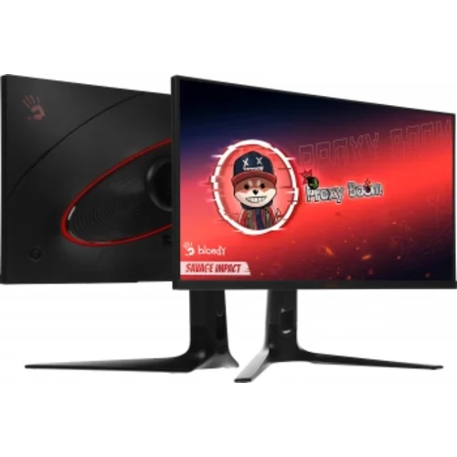 Монитор Bloody 27" MN272U черный IPS LED 1ms 16:9 HDMI M/M матовая HAS 400cd 178гр/178гр 3840x2160 1
