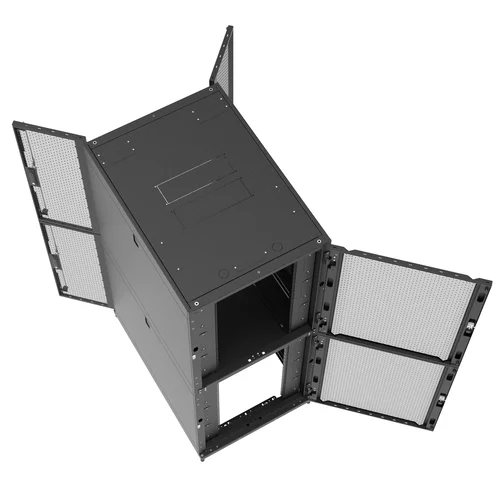 Напольный двухсекционный серверный шкаф Metal Box 42U 800х1200 (Выставочный образец)
