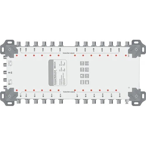 Мультисвитч MR524 eco, 5x24 с внешним блоком питания