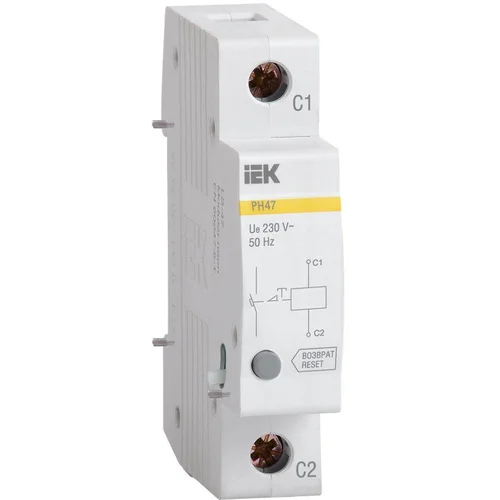 Расцепитель независимый РН47 на DIN-рейку IEK MVA01D-RN