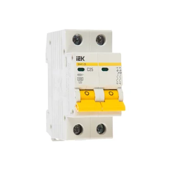 Выключатель автоматический модульный 2п C 25А 4.5кА ВА47-29 IEK MVA20-2-025-C