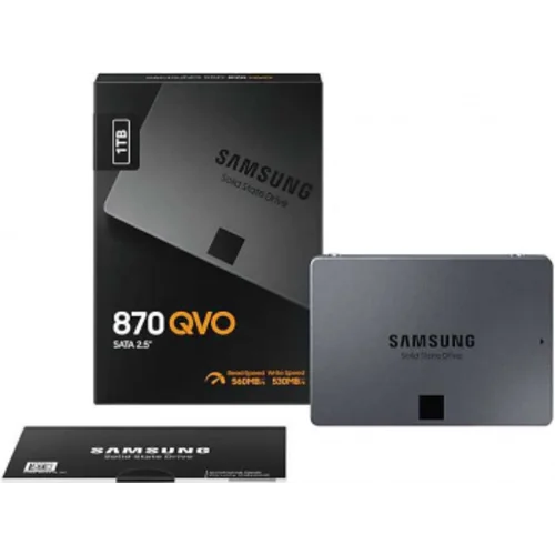 Накопитель SSD Samsung SATA-III 1TB MZ-77Q1T0BW 870 QVO 2.5"