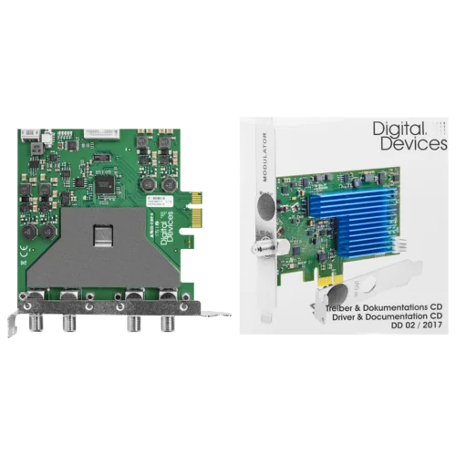 Карта 8-тюнерного приемника DVB-S2X PCIe MaxSX8 Basic