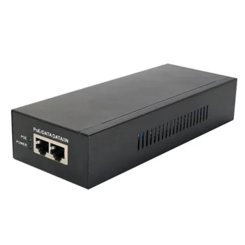 Инжектор POE Osnovo Midspan-1/652G, 1x10/100/1000Mbps, 802.3af/at/bt, PoE бюджет 65Вт