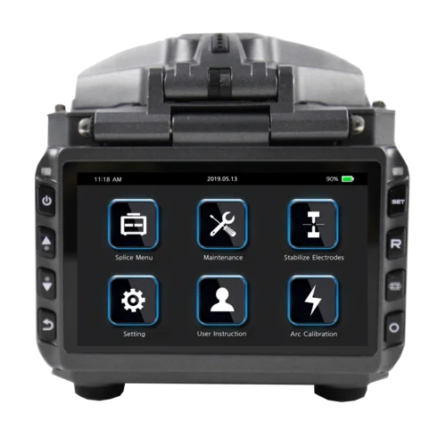 Автоматический сварочный аппарат FiberFox Mini 5C+, комплект со скалывателем Mini-50GB+