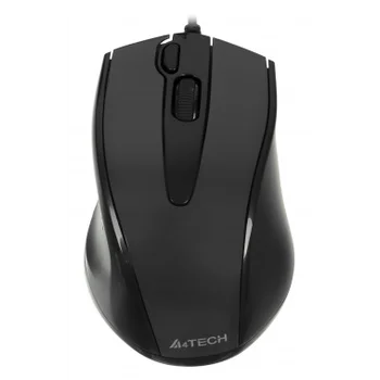 Мышь A4Tech V-Track Padless N-500F черный оптическая (1200dpi) USB (4but)