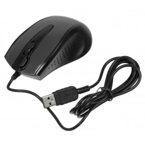 Мышь A4Tech V-Track Padless N-500F черный оптическая (1200dpi) USB (4but)