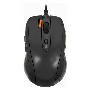 Мышь A4Tech V-Track Padless N-70FX черный оптическая (1600dpi) USB для ноутбука (7but)