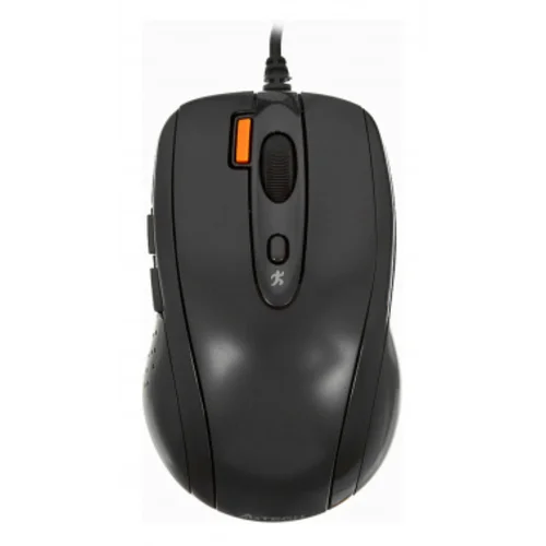 Мышь A4Tech V-Track Padless N-70FX черный оптическая (1600dpi) USB для ноутбука (7but)