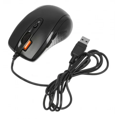 Мышь A4Tech V-Track Padless N-70FX черный оптическая (1600dpi) USB для ноутбука (7but)