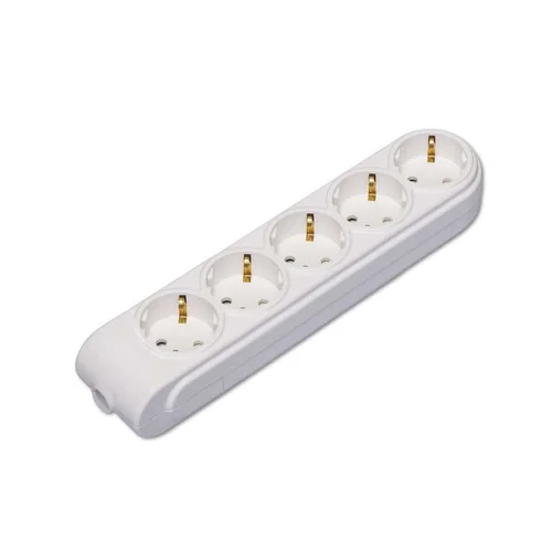 Колодка удлинителя 5-м с заземл. защ. шторки Makel N5210000