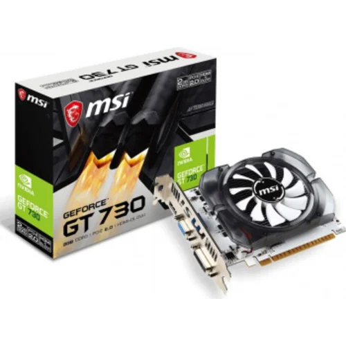 Видеокарта MSI PCI-E N730-2GD3V3 NVIDIA GeForce GT 730 2Gb 128bit GDDR3
