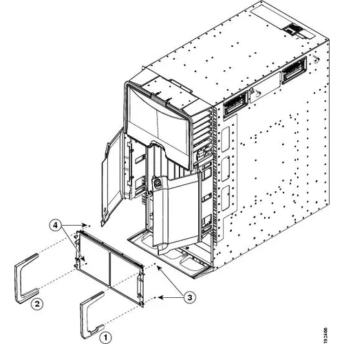 Модульный коммутатор Cisco Nexus N7K-C7010