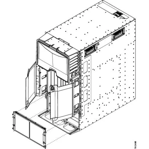 Модульный коммутатор Cisco Nexus N7K-C7010