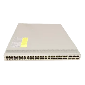 Коммутатор Cisco Nexus N9K-C93108TC-FX, направление охлаждения Port-side Intake