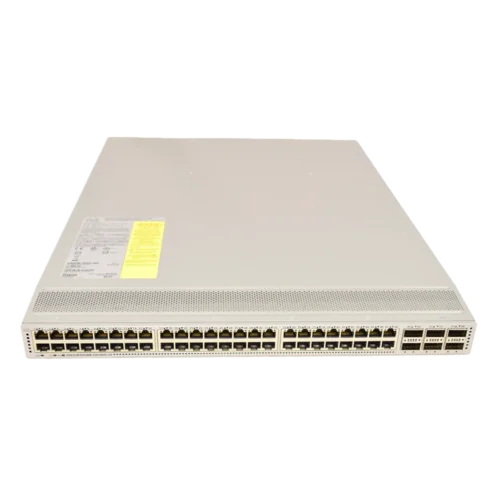 Коммутатор Cisco Nexus N9K-C93108TC-FX, направление охлаждения Port-side Intake