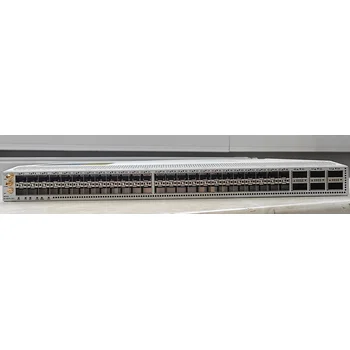 Коммутатор Cisco Nexus N9K-C93180YC-FX3, направление охлаждения Port-side Exhaust (повреждены коннекторы антенн)