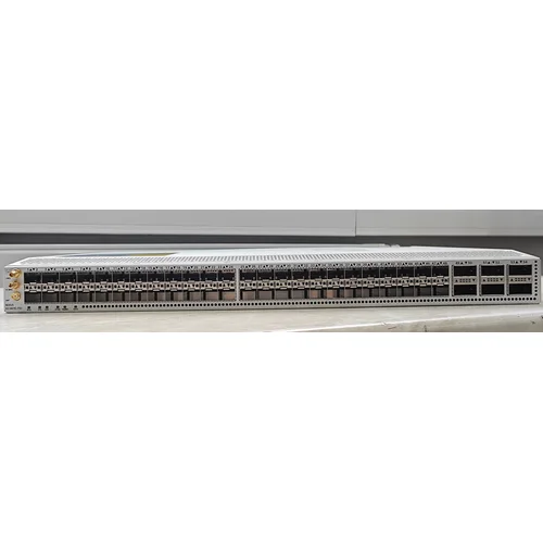 Коммутатор Cisco Nexus N9K-C93180YC-FX3, направление охлаждения Port-side Exhaust (повреждены коннекторы антенн)